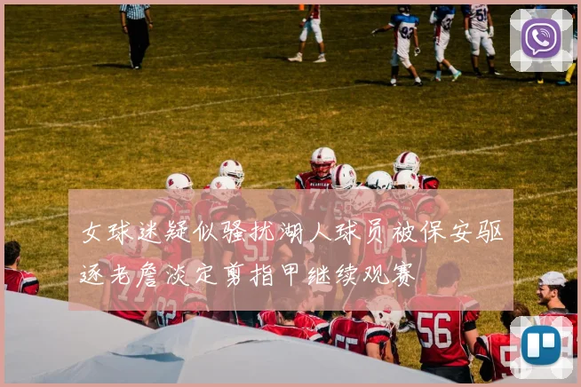 女球迷疑似骚扰湖人球员被保安驱逐老詹淡定剪指甲继续观赛