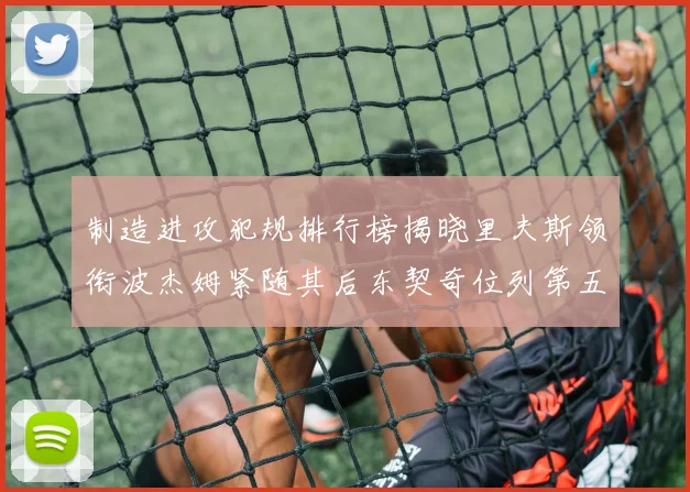 制造进攻犯规排行榜揭晓里夫斯领衔波杰姆紧随其后东契奇位列第五